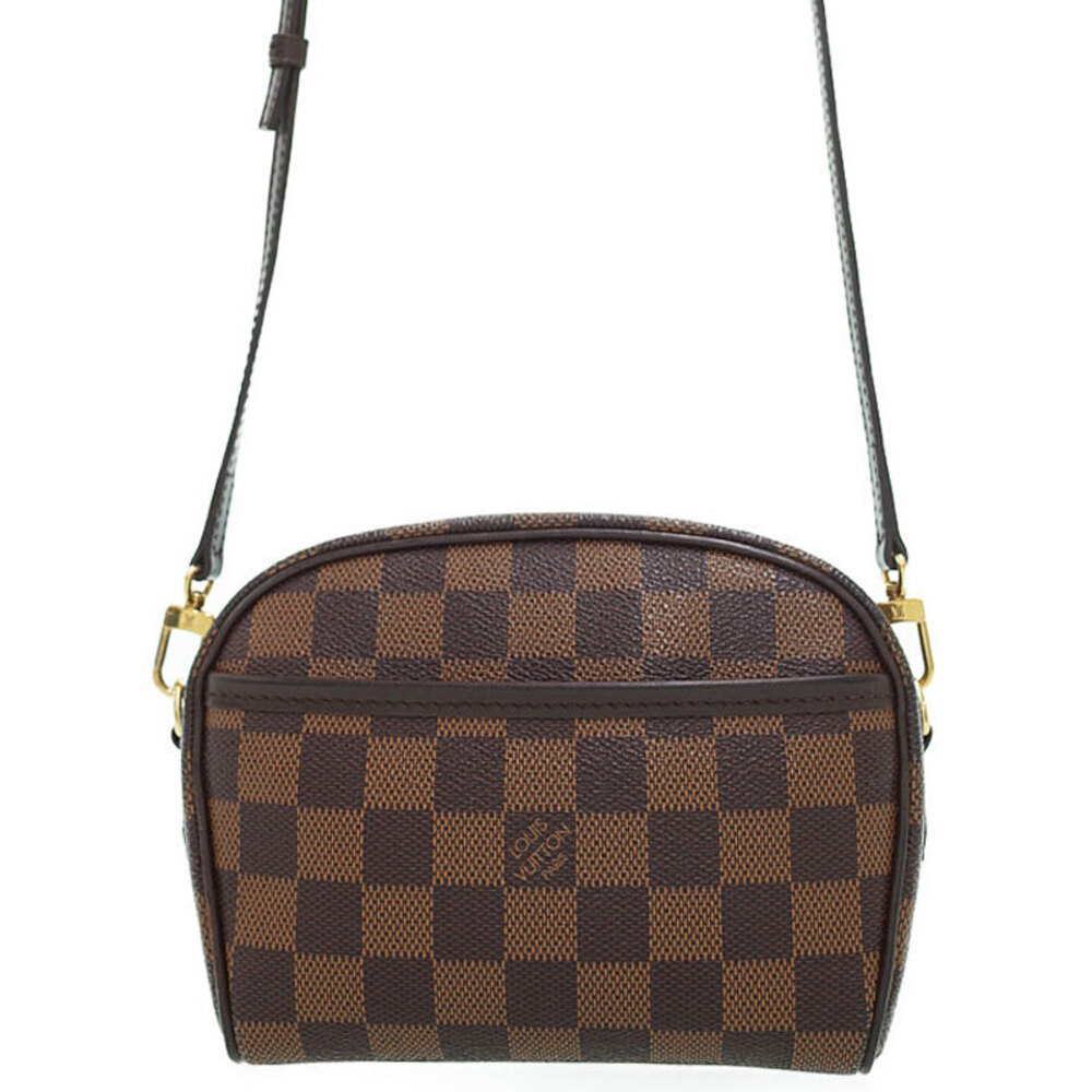 Louis Vuitton Damier Ebene Brown Pochette Ipanema Shoulder Bag